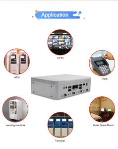 Sessiz 2 Intel I211 Gigabit RJ45 LAN ce-leron J4125 Mini PC 6 RS232 COM 6USB Watchdog masaüstü bilgisayar endüstriyel küçük PC - Product Image 6