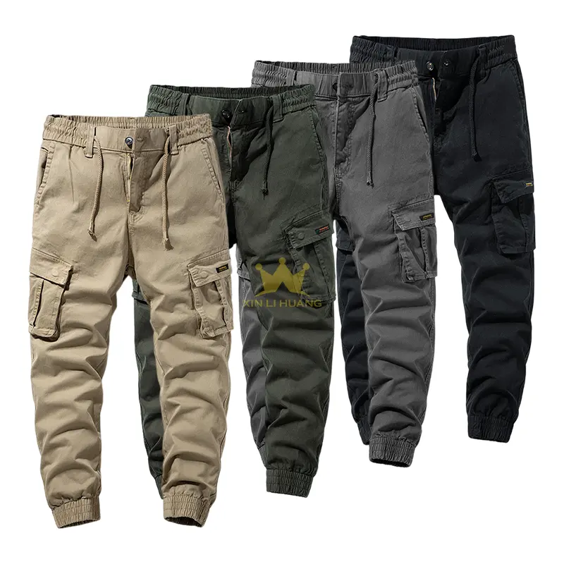 Pantalon tactique cargo léger d'extérieur pour hommes Pantalon cargo multi-poches pour la randonnée et la chasse