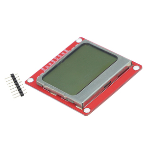 Weiße Hintergrund beleuchtung 84*48 84x84 LCD-Anzeige modul Adapter platine für Nokia 5110 für R3 DIY KIT - Product Image 5