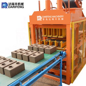 DF4-10 Hidráulica Press <span class=keywords><strong>Clay</strong></span> Brick Making <span class=keywords><strong>Machine</strong></span> Comprimido Earth <span class=keywords><strong>Block</strong></span> Brick Machinery Interblocking <span class=keywords><strong>Clay</strong></span> Brick Maker - Product Image 1
