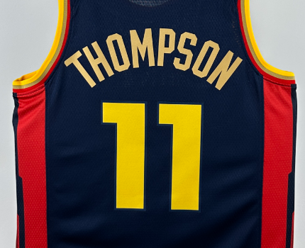 Navy yellow red