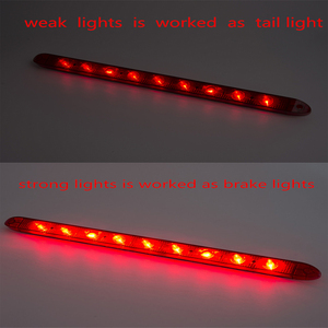 DOT Emark 17 นิ้วสีแดง LED แถบไฟ 12 V 24 V สําหรับรถบรรทุกเบรคไฟ LED ขับรถสัญญาณโคมไฟสําหรับไฟฟ้าไฟแสดงสถานะลากจูง - Product Image 5