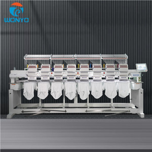 8 Head Auto Computerised Hat / Cap Embroidery Machine , Dahao <strong>Computer</strong> - Product Image 2