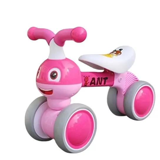 Yeni Model bebek 4 tekerlekler denge bisikleti hiçbir Pedal yeni yürümeye başlayan çocuklar Mini denge oyuncak araba bebek salıncak araba