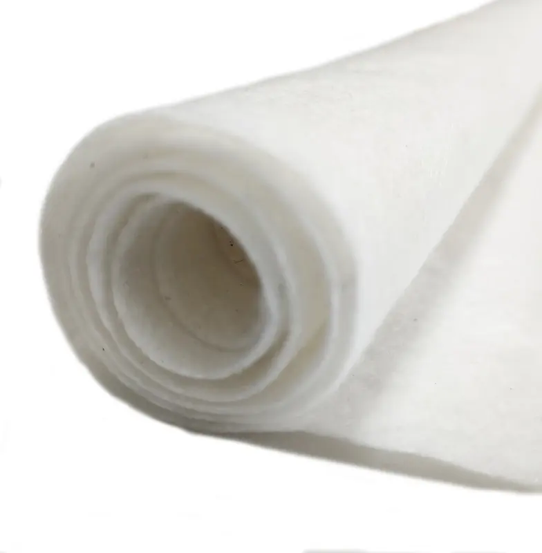 Filament Nadel gestanzt Vlies Geo textil Stoff Rohmaterial UV-Beständigkeit Polyester Vlies Geo textil 100g 150g 200g