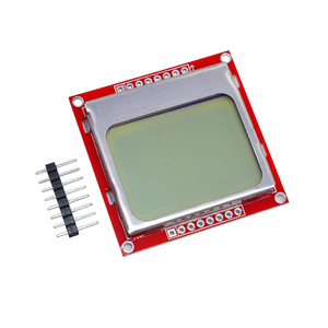 Módulo LCD Monitor de pantalla Adaptador de retroiluminación blanca PCB 84*48 Pantalla Nokia 5110