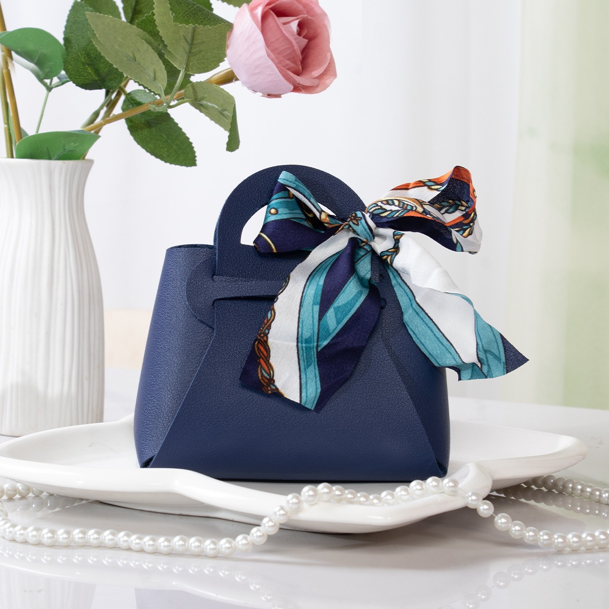 Bleu marine 10*6*11CM