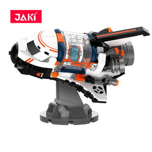 JAKI ABS บล็อกตัวต่อพลาสติกขนาดเล็กสำหรับสร้างอวกาศอวกาศสำหรับเด็กชุดของเล่นแบบ DIY บรรจุในกล่อง - Product Image 6