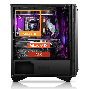 MSI MPG GUNGNIR 110R Mid-Tower PC durumlarda şasi gelişmiş RGB aydınlatma kontrolü ve senkronizasyon destek EATX anakart - Product Image 4