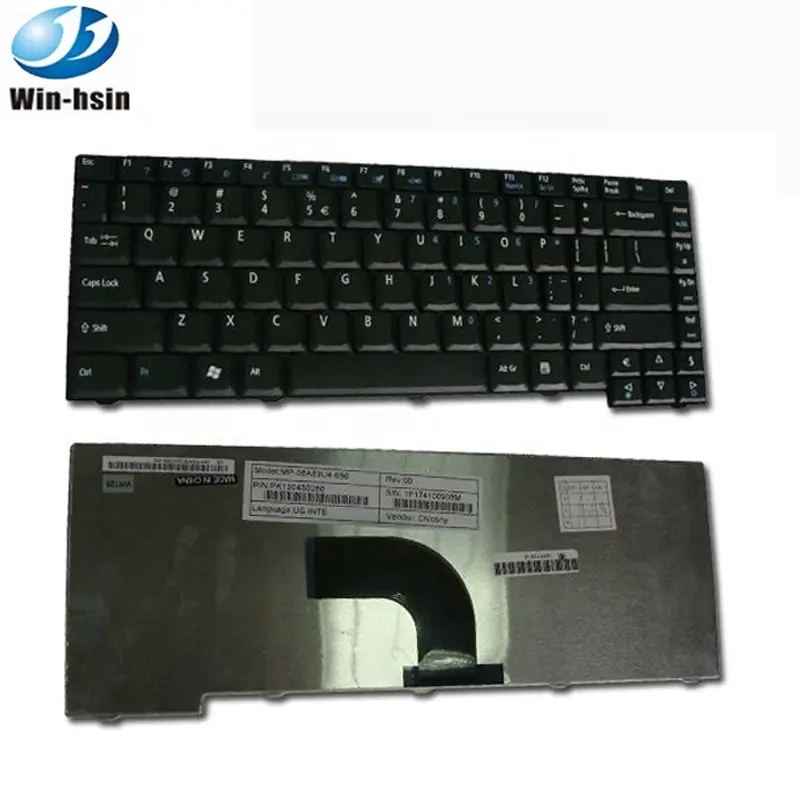 Reemplazo de teclas de teclado de computadora portátil para acer 2930 2930Z 2430 series reemplazo de teclado interno de computadora portátil