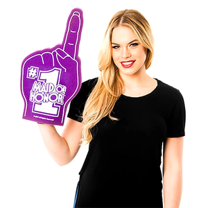 Fabrika kabul küçük miktarlarda özel Eva köpük parmak el sünger tezahürat eldiven köpük el parmak up kanada için spor - Product Image 5
