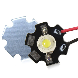 Factory Direct Sales High Brightness <strong>3w</strong> 1w High Power <strong>LED</strong> with Heatsink Star PCB 20mm