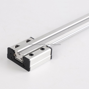 Bloque de riel de rodillo lineal LGB8 de cuatro ruedas de aluminio, deslizador de guía lineal de doble eje externo, carro de riel lineal para movimientos suaves - Product Image 1