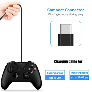 USB-C ประเภท C สายชาร์จสําหรับ PS5 คอนโทรลเลอร์สายชาร์จสําหรับ Xbox Series X สายชาร์จข้อมูลสําหรับสวิทช์ Lite 1.8M - Product Image 4