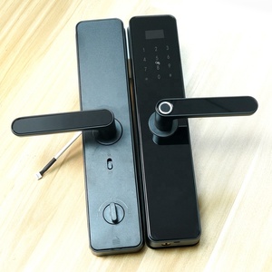 Elektronik anahtar parmak izi nfc kart kapı kilidi tuya smartsteps dijital güvenlik 6068 gömme addon akıllı kilitler - Product Image 5