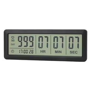 Большой цифровой таймер обратного отсчета 999 дней пластиковый кухонный таймер для выпускного использования в лаборатории