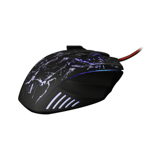 HXSJ A874 <strong>Running</strong> Water Crack Game <strong>Mouse</strong> Colorful Luminous <strong>MOUSE</strong> 7D Game <strong>Mouse</strong> 3200dpi Factory Spot - Product Image 3