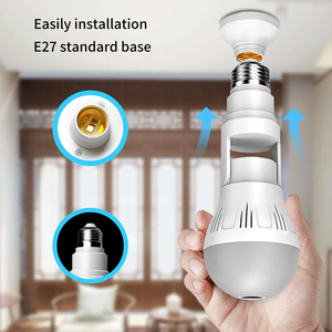 Hikwifi OEM LED Bombilla Luz 360 Seguridad panorámica V380 Pro ICSEE Micro Smart IP WIFI inalámbrico CCTV Cámaras - Product Image 5