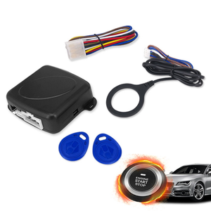 Sistema de alarma de arranque del motor de entrada sin llave para coche, botón pulsador, arranque remoto, parada, accesorios para automóvil - Product Image 6