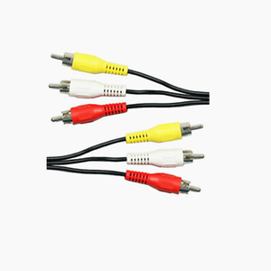 高品质1.5米聚氯乙烯夹套RCA电缆3rca至3 Rca镀金，从工厂来源用于家庭影院应用 - Product Image 6