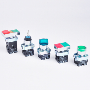 LEDインジケーターライトランプ電気瞬間プッシュボタンスイッチ電動工具スイッチリターンモーメンタリー1NOプラスチックプッシュスプリング - Product Image 6