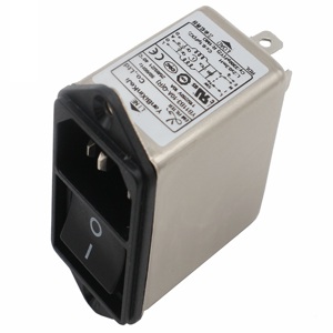 Nhà máy nóng bán IEC ổ Cắm Lọc 10A mục đích chung lọc cung cấp điện EMI lọc tiếng ồn - Product Image 4