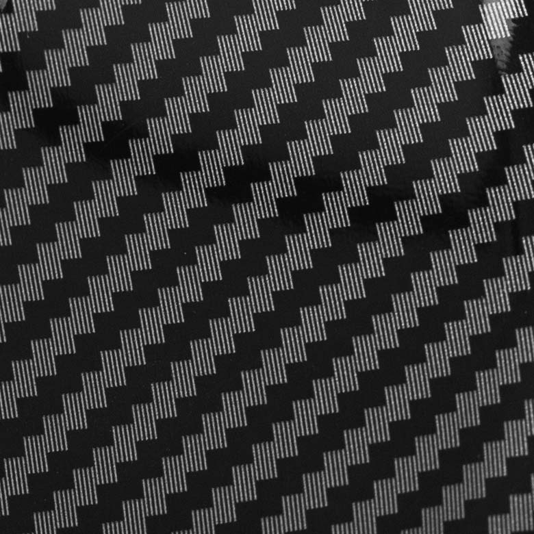 Motif ondulé noir