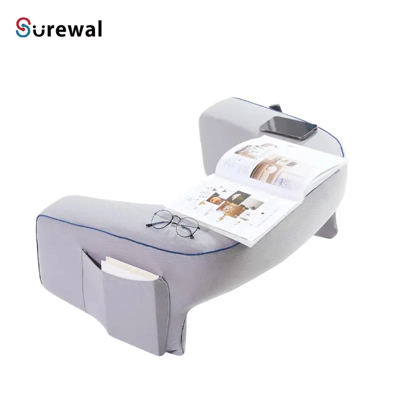 Cuscino da lettura SUREWALHOME per giocare a bracciolo di grandi dimensioni cuscino in Memory Foam cuscino da letto morbido cuscino da letto