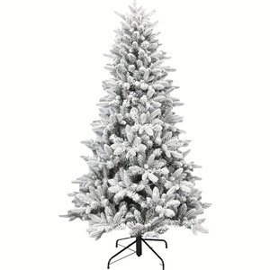 <strong>USA</strong> Christmas in Stock White Artificial Flocking Christmas <strong>Tree</strong> Simulation Snowfall Cedar Shopping Mall Window Decoration <strong>Tree</strong> - Product Image 1