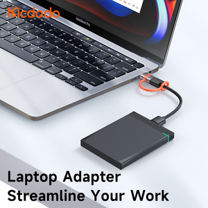 Mcdodo 380 USB-C〜USB-A 3.0シリコンストラップ付きアダプター高速データ転送ギガバイト/秒メス-オス電話コネクター - Product Image 4
