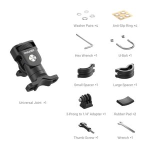100% orijinal Insta360 motosiklet u-bolt Mount-resmi 360 kamera aksesuarları - Product Image 5