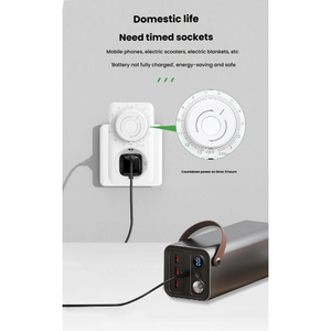 Nuovo Design EU Plug 13 ore programmabile meccanico spina elettrica programma Timer interruttore di alimentazione risparmio energetico per casa giardino - Product Image 4