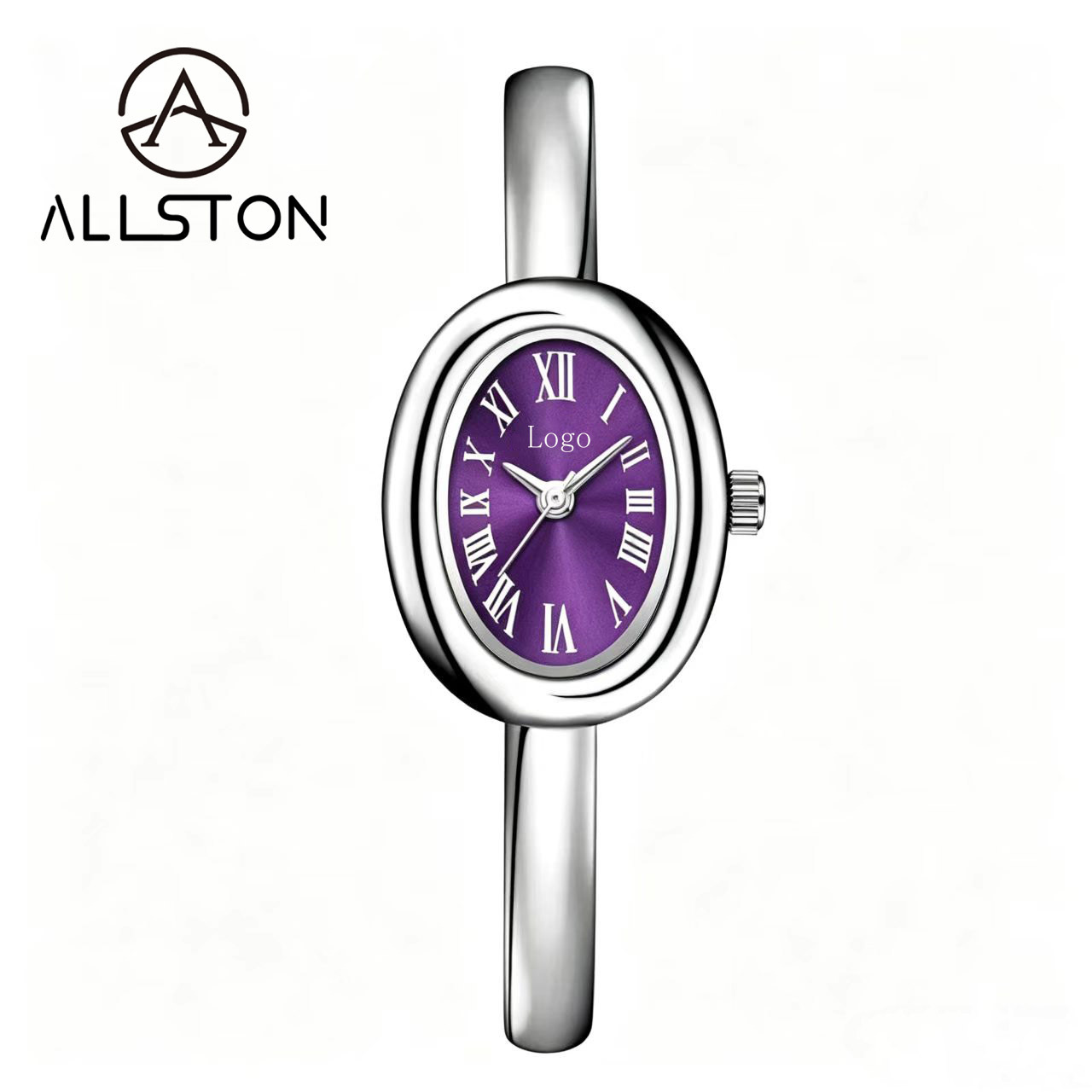 Oval Case+Purple Sunshine Dial 10