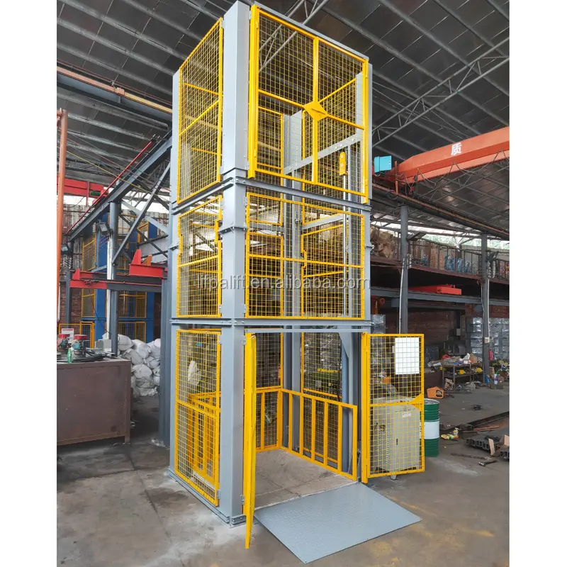 3000kg pesado hidráulico construcción al aire libre ascensor