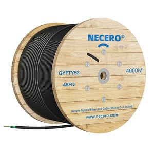 Großhandel Niedriger Preis GYFTY53 Kommunikation für drahtlose Netzwerk geräte 24-adriges Glasfaser kabel