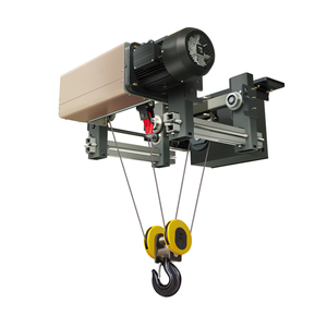 Single-Phase Electric Engine Hoist Crane Kit Hand Crank Ceiling Building Materials Shops Construction 220V <strong>Used</strong> <strong>Chain</strong> Wire Rope - Product Image 6