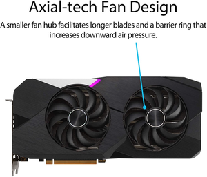 Yeni As-us çift Radeon Rx 6700 Xt standart Edition 12gb Gddr6 2x oyun grafik kartı - Product Image 6