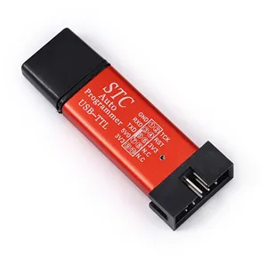 STC 51 MCU Mikro controller Downloader Auto Programmer 3,3 V 5V Dual Voltage USB zu TTL Kabel Universal ICs Produkt