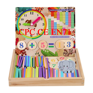 CPC CE EN71数字益智幼儿园数学游戏数字匹配3-5岁幼儿学习计数玩具 - Product Image 1
