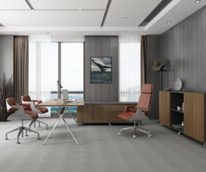 High Quality Luxury Wooden <strong>Computer</strong> <strong>Desk</strong> and File Cabinet Large Enterprises CEO, Boss, President, Executive <strong>Desk</strong> - Product Image 6