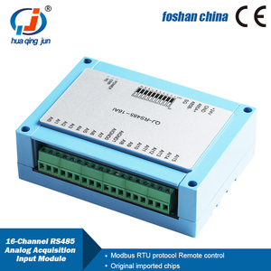 Uaqingjun 16-hannel han485 Analog onput 0-odule 0-20m20ata ATA quiod485 ododbus rorororotocol oduodules para HMI I - Product Image 2