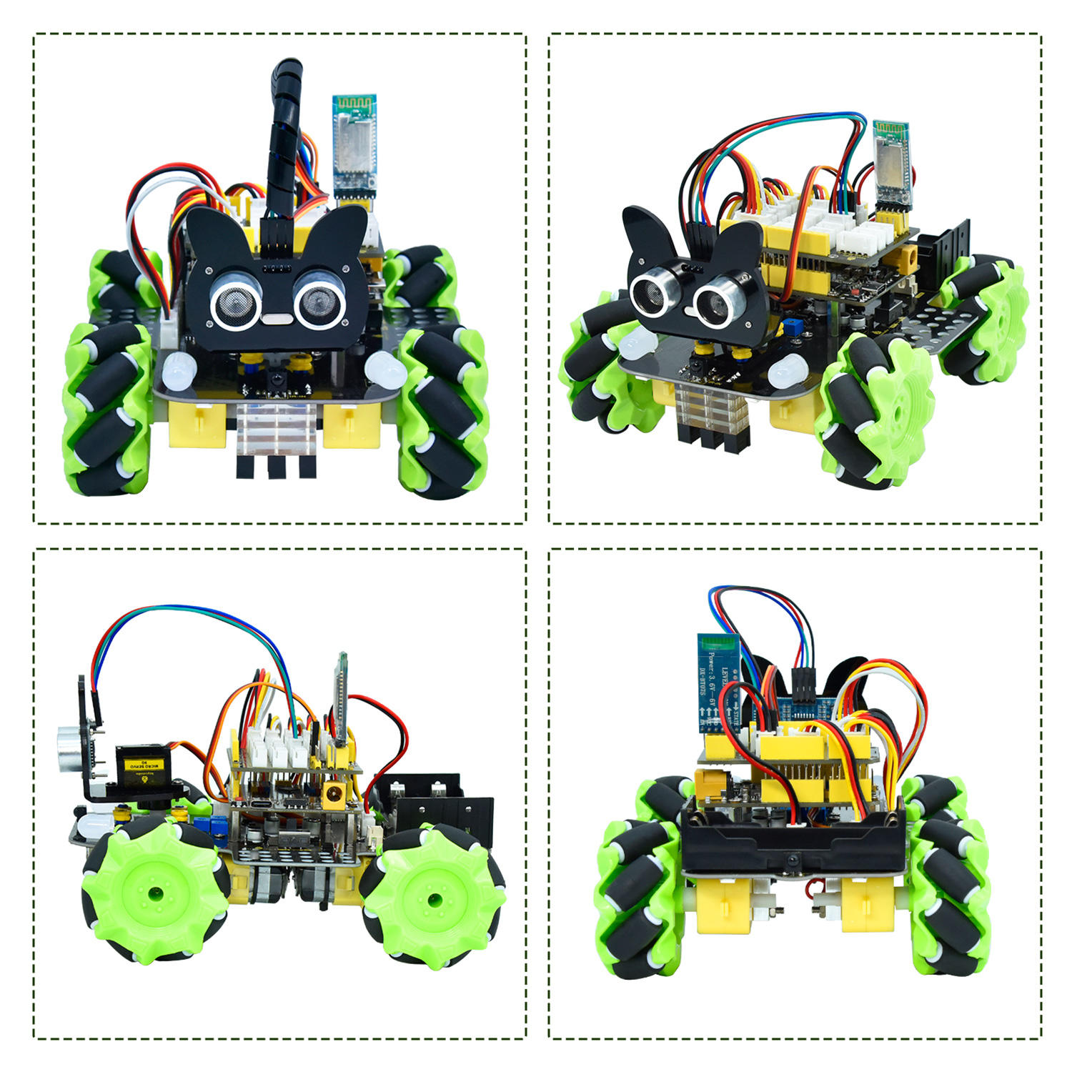 KS0551 4WD Mecanum Robot para Arduino