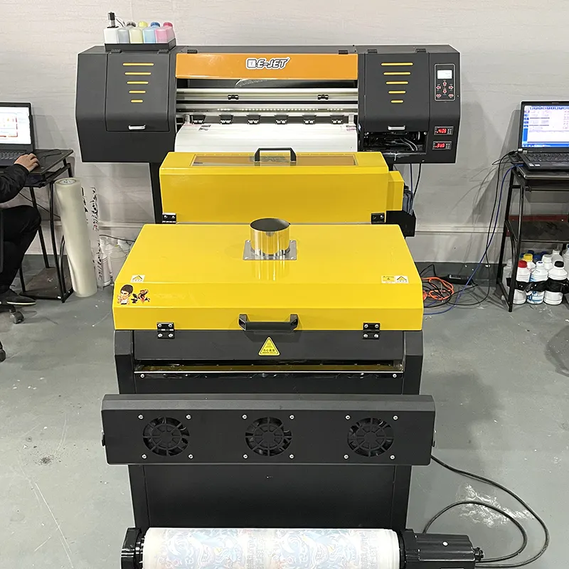 Impresora dtf automatic xp600 dtf 60cm testina di stampa i3200 t shirt macchina da stampa a trasferimento termico a3 dtf macchina da stampa
