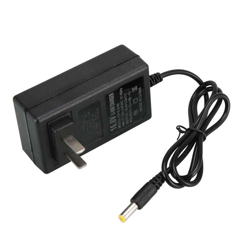 Chargeur 18V, prise plate (veuillez contacter le service client pour plus d'informations).