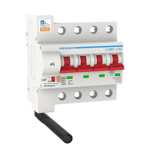 Tuya 4G Cat1 IoT Smart Air Switch Mini-Leistungs schalter mit drahtloser Fernbedienung und LI-Schutz Mobile App barrierefrei