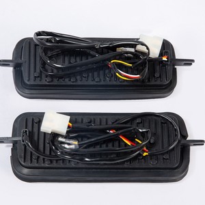 Yeni 12V 6000K LED DRL ışık 4X4 1995 kırmızı düşük işın dönüş sinyal ışığı plastik malzeme - Product Image 4