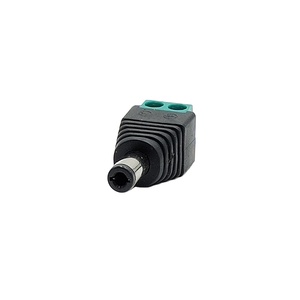 CCTV DC Jack 5.5 2.5mm erkek tak 2 Pin Terminal bloğu vida 5.5x2.5mm DC erkek Jack terminali lehimsiz adaptörü 5.5x2.5mm - Product Image 6