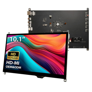 HAORYZON 라즈베리 파이 디스플레이 미니 10.1 인치 1024x600 IPS <span class=keywords><strong>LCD</strong></span> 화면 기계 제어 패널에 대한 산업용 <span class=keywords><strong>LCD</strong></span> 디스플레이 - Product Image 1