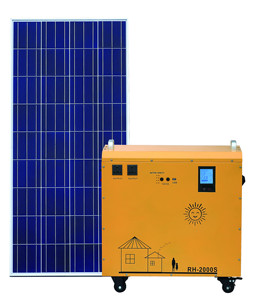 完整的离网迷你太阳能便携式设备应急发光二极管照明使用300W 500W 1KW 2KW 3KW家庭太阳能系统 - Product Image 4