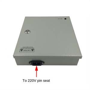 220V <strong>Input</strong> 12V <strong>Output</strong> <strong>Camera</strong> Power Supply 9 LED Centralized Power Supply 5A Switching Single <strong>Output</strong> Manufacturer - Product Image 4